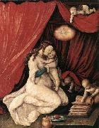 Baldung, Virgin and Child in a Room